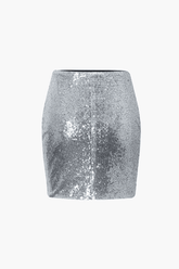Sequin Mini Skirt